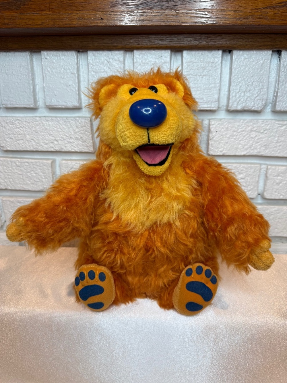 Vintage Bear in the Big Blue House Talking Sniffing Plush - Tested Works